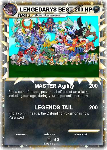 Pokemon LENGEDARYS BEST
