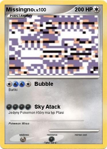 Pokemon Missingno