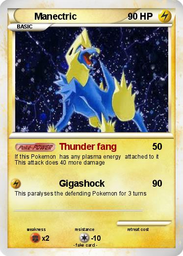 Pokemon Manectric
