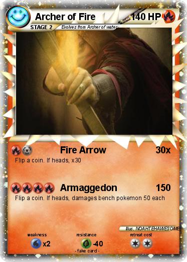 Pokemon Archer of Fire