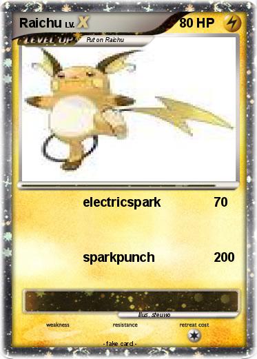 Pokemon Raichu
