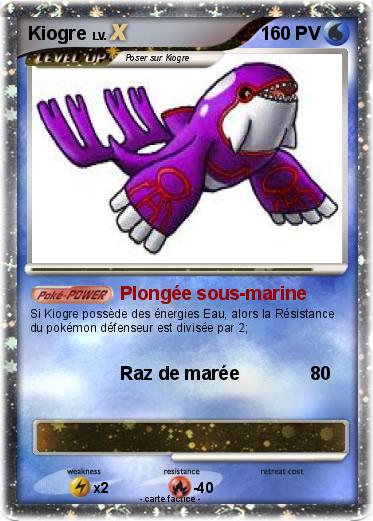 Pokemon Kiogre