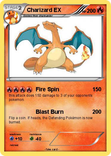 Pokemon Charizard EX