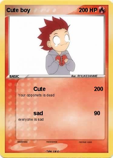 Pokemon Cute boy