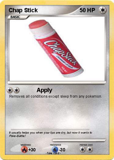 Pokemon Chap Stick