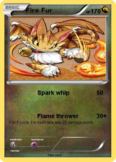 Pokemon Fire Fur