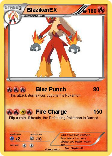 Pokemon BlazikenEX