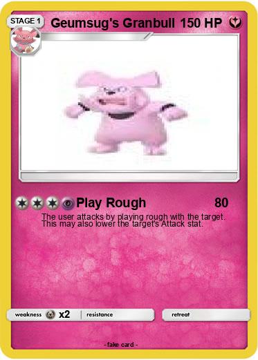 Pokemon Geumsug's Granbull