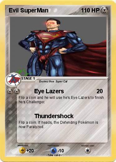 Pokemon Evil SuperMan