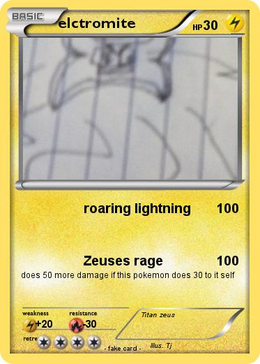 Pokemon elctromite