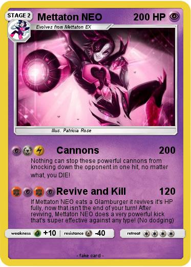 Pokemon Mettaton NEO