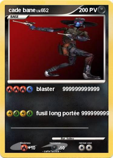 Pokemon cade bane