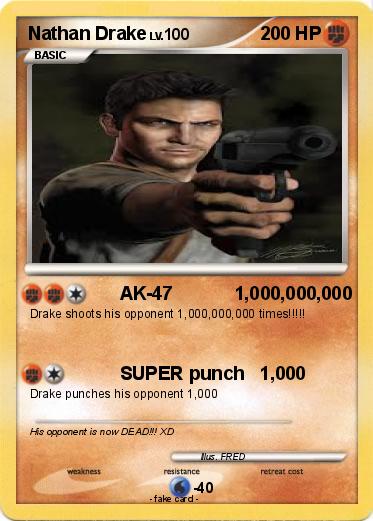 Pokemon Nathan Drake