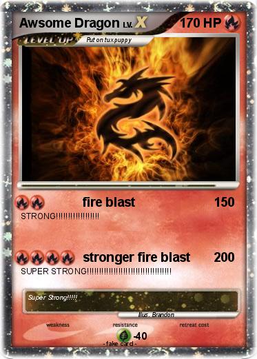 Pokemon Awsome Dragon