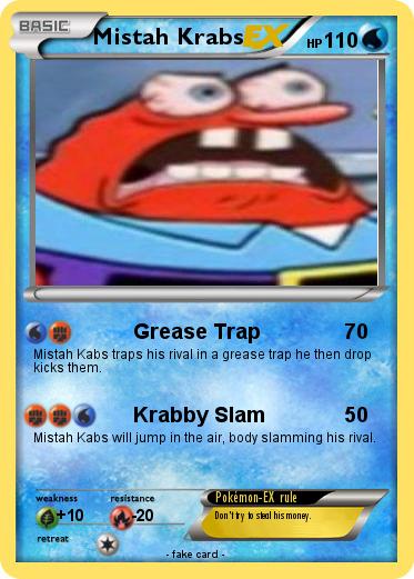 Pokemon Mistah Krabs