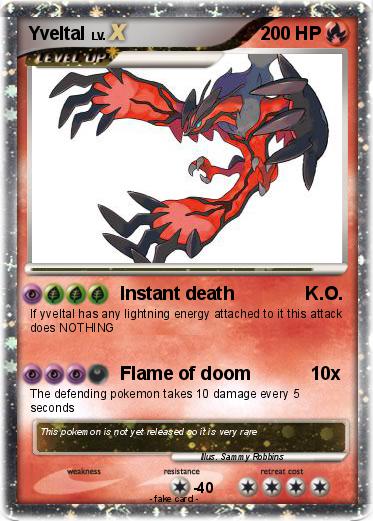 Pokemon Yveltal