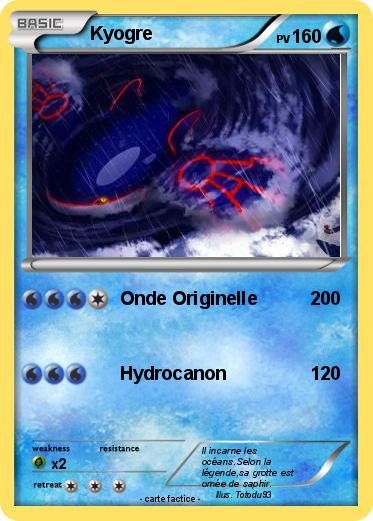 Pokemon Kyogre
