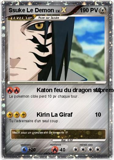 Pokemon Ssuke Le Demon