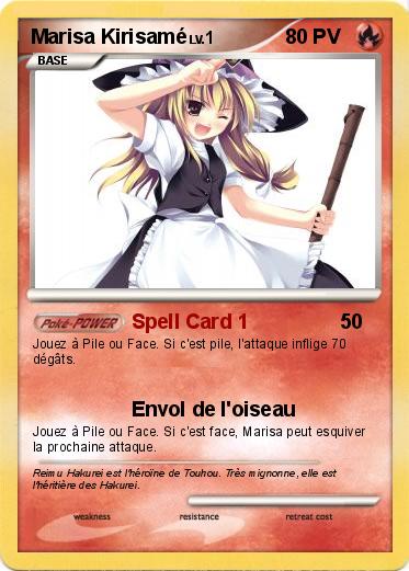 Pokemon Marisa Kirisamé