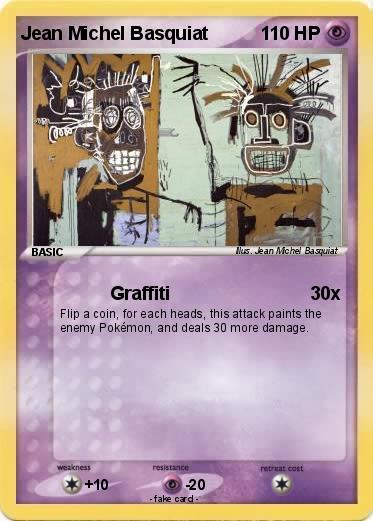 Pokemon Jean Michel Basquiat