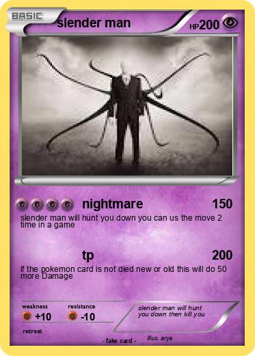 Pokemon slender man