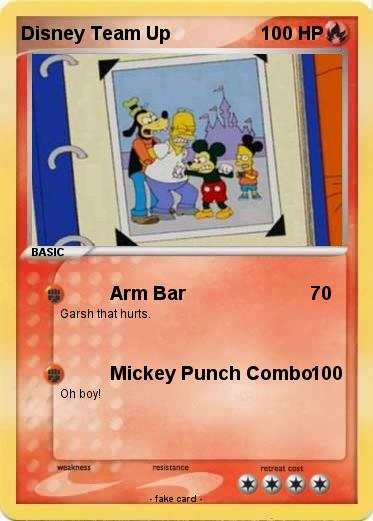 Pokemon Disney Team Up