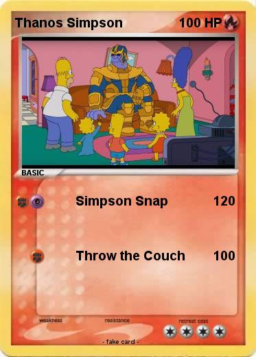Pokemon Thanos Simpson