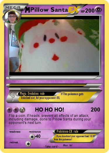 Pokemon Pillow Santa