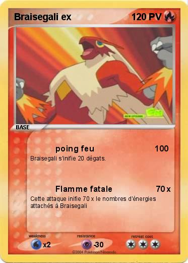 Pokemon Braisegali ex