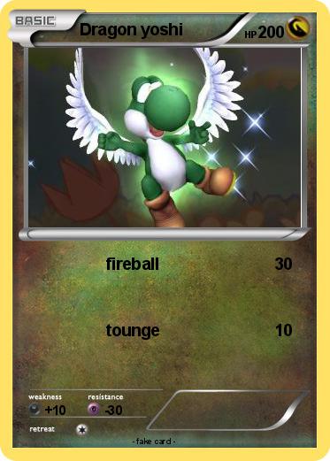 Pokemon Dragon yoshi