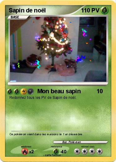 Pokemon Sapin de noël