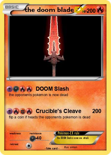 Pokemon the doom blade
