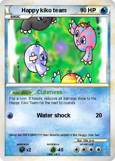Pokemon Happy kiko team
