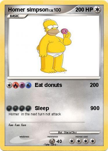 Pokemon Homer simpson