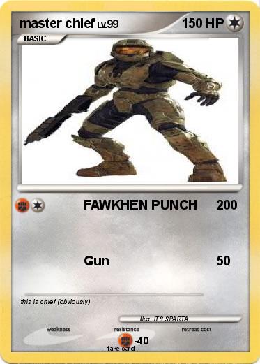 Pokemon master chief