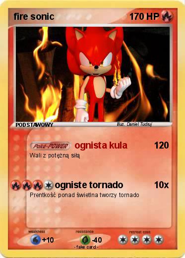 Pokemon fire sonic