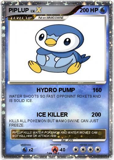 Pokemon PIPLUP
