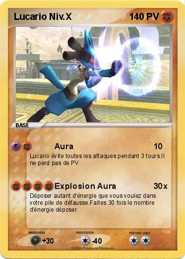 Pokemon Lucario Niv.X