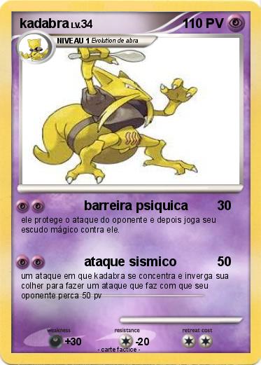 Pokemon kadabra