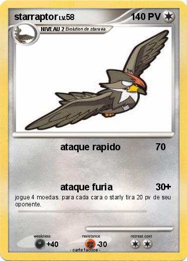 Pokemon starraptor