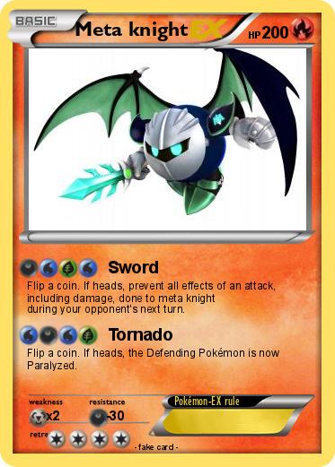 Pokemon Meta knight