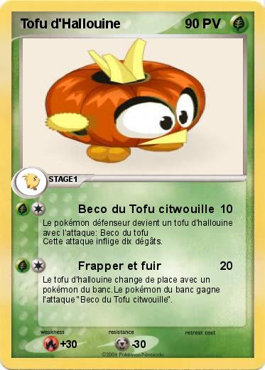 Pokemon Tofu d'Hallouine 