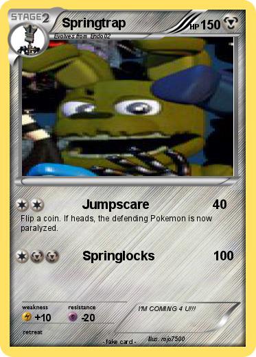 Pokemon Springtrap
