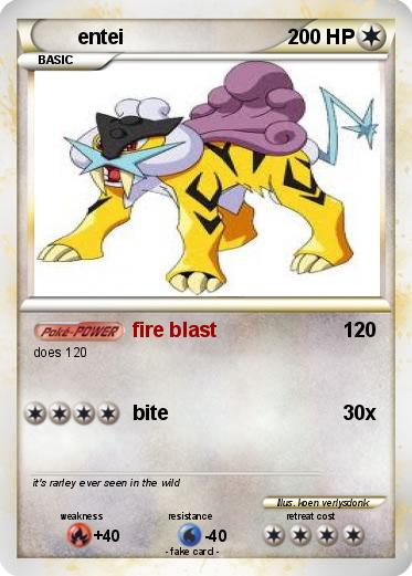 Pokemon entei