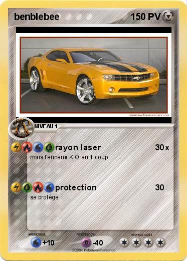 Pokemon benblebee