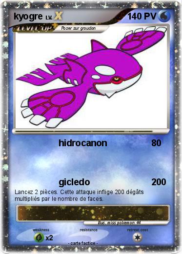 Pokemon kyogre