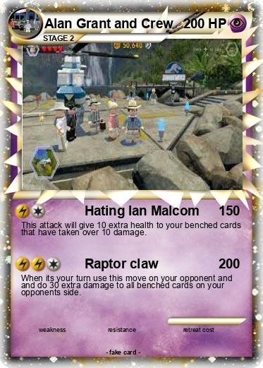 Pokemon Alan Grant and Crew