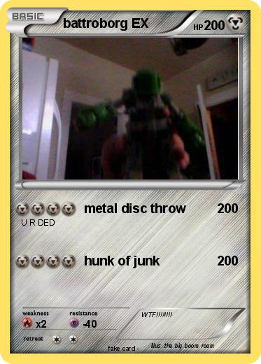 Pokemon battroborg EX
