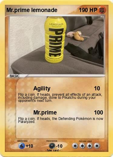 Pokemon Mr.prime lemonade