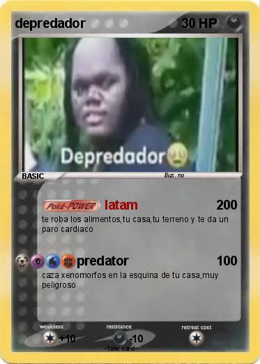 Pokemon depredador